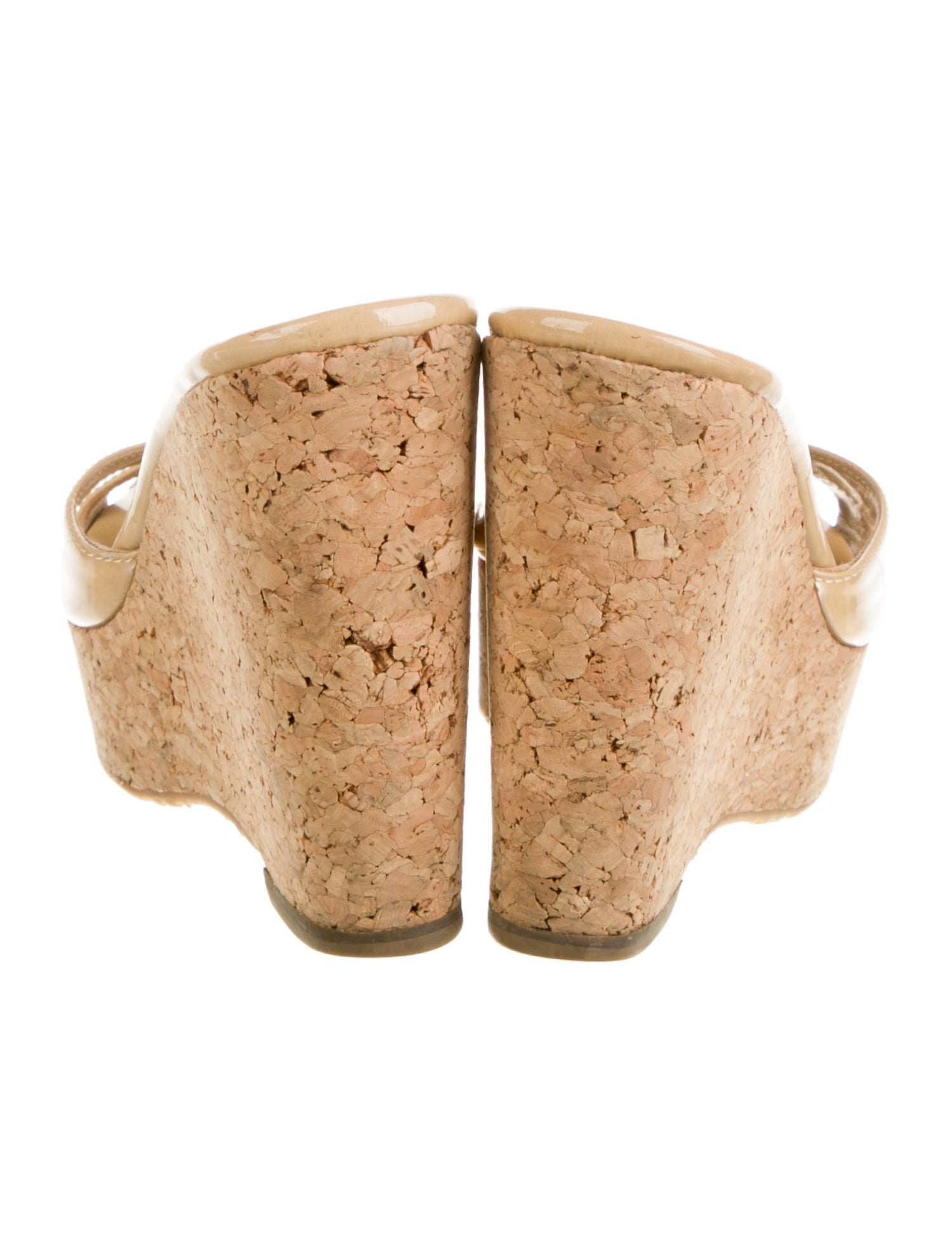 Jimmy Choo Patent Leather Slides